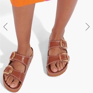 Staud x Birkenstock size 40, BRAND NEW, have box